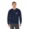 clarity in silence sweatshirt minimalist back design crewneck mindful zen gift for meditation