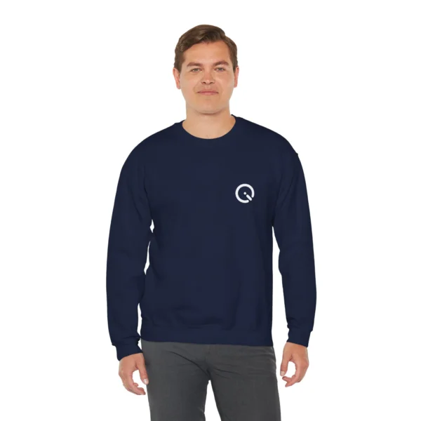 clarity in silence sweatshirt minimalist back design crewneck mindful zen gift for meditation