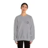 clarity in silence sweatshirt minimalist back design crewneck mindful zen gift for meditation