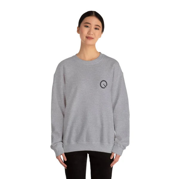 clarity in silence sweatshirt minimalist back design crewneck mindful zen gift for meditation