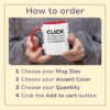 click choose love inspire calm kindness accent mug | positive affirmation coffee cup | mindful self care & kindness gift