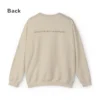 intentionally unavailable sweatshirt minimalist back design crewneck mindful zen gift for solitude