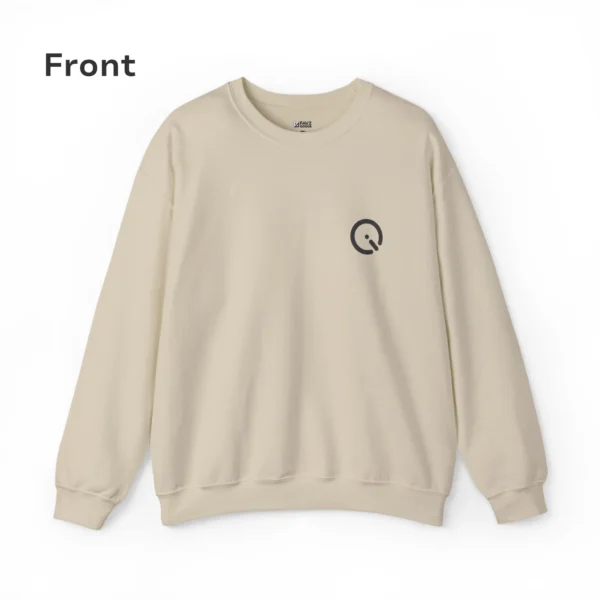 intentionally unavailable sweatshirt minimalist back design crewneck mindful zen gift for solitude