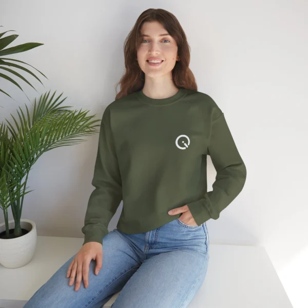 intentionally unavailable sweatshirt minimalist back design crewneck mindful zen gift for solitude